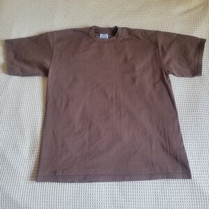 Pro Club Brown Men's Heavyweight T-Shirt Size XL